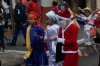 Christmas parade in Baños EC