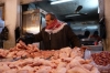 Souk in Amman - chicken man