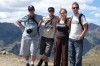 Bruce, Evan, Elisse and Hayden at La Coma, Andorra