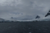 Travelling through Charcot Channel in the Palmer Archipelago, Antartica