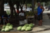 Street stall where I bought bananas in Nuku'alofa, Tonga