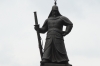 Statue of King Sejong the Great in Gwanghwamun Square, Seoul KR
