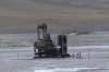 Remnant of failed steam extraction. Geysers del Tatio, Atacama Desert CL