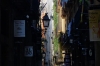 Narrow streets in Barcelona's El Born district ES