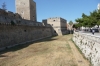 Moat of the Norman-Swabian Castle of Sannicandro of Bari