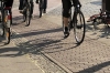 Bicycling, a major form of transport in Berlin DE