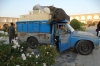 Blue truck in Naqsh-e Jahan Square IR
