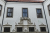 Inner courtyard of Mikulovo Chateau CZ