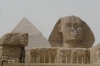 Sphinx and Pyramids  of Giza EG