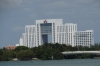 Cancun skyline, along the Zona Hotelera