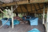 The lounge at Ngepi, Namibia