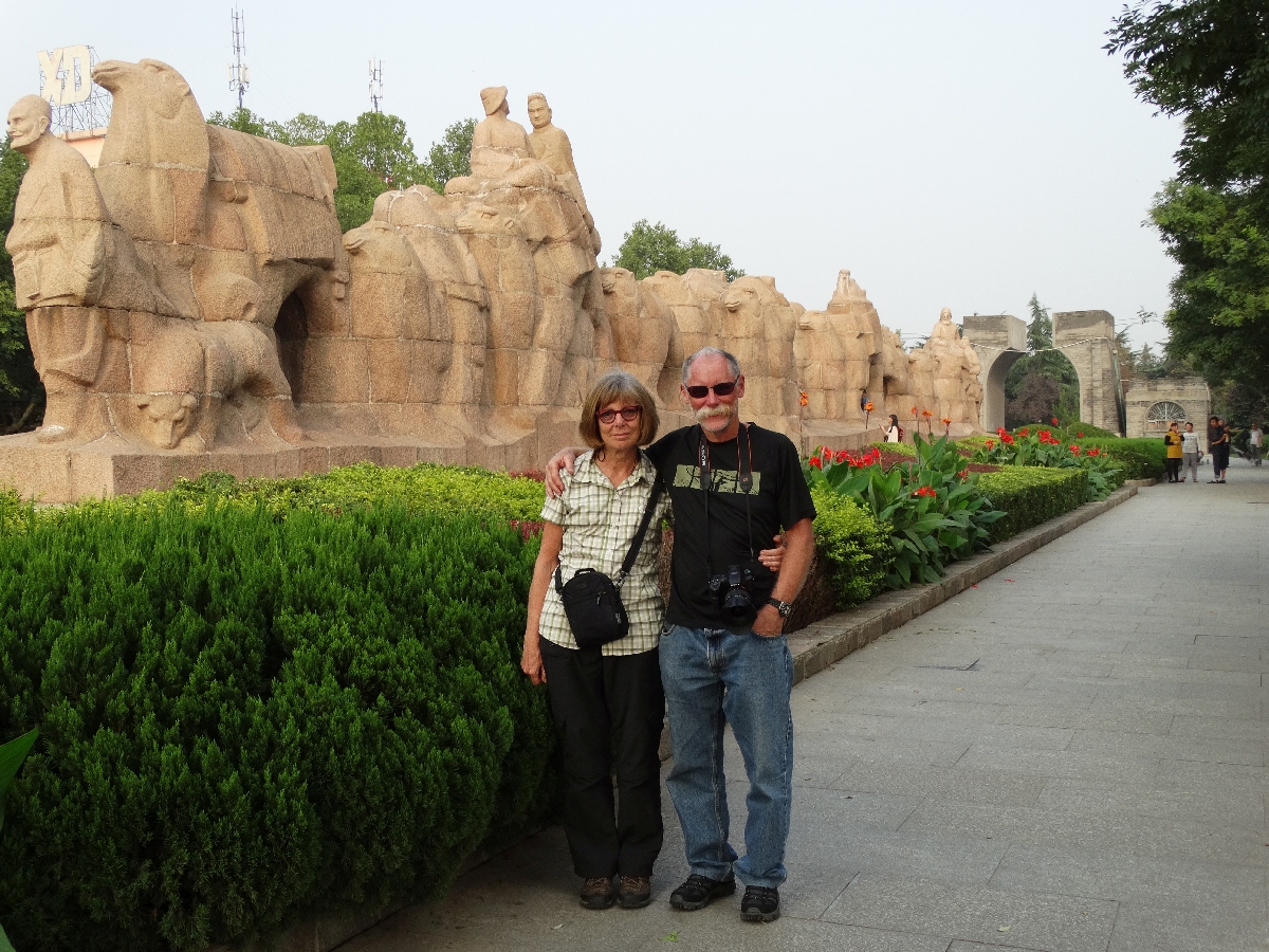 Start of the Silk Road in Xi'an CN