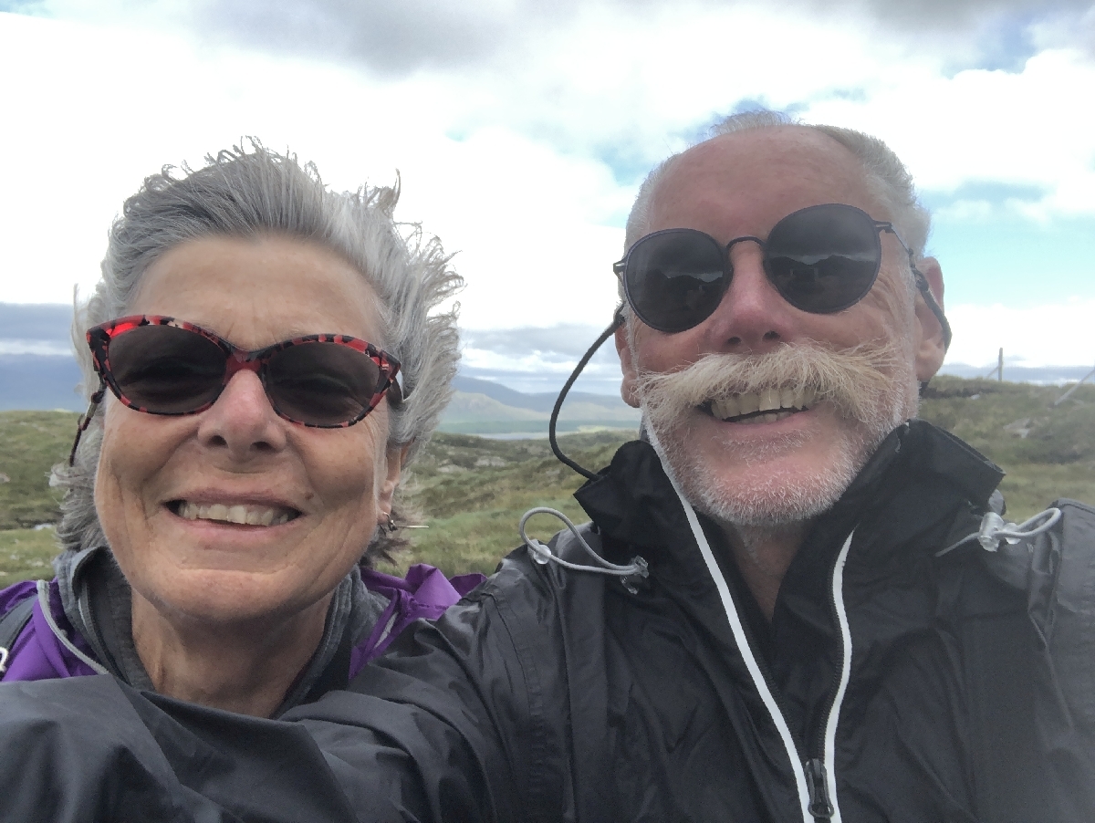It was pretty windy on top of Knocken Crag, north-west Scotland GB-SCO