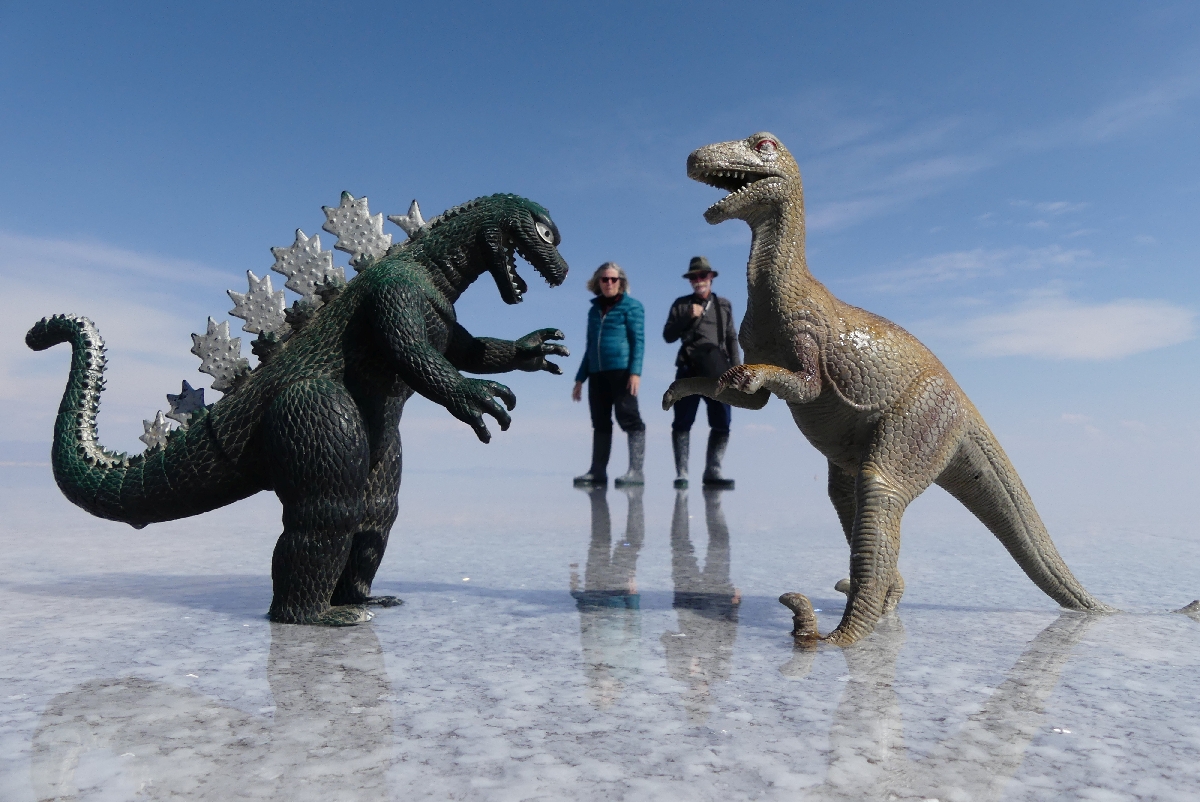 The Salt Pan Dinosaur, Salar de Uyuni BO