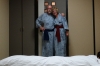 Sleeping arrangements at  Kurodaya Rykan Hotel, Beppu, Japan