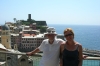 Bruce and Thea, hot hikein Cinque Terra IT