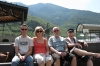 Hayden, Thea, Bruce and Evan in Andorra la Vella AD