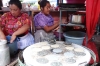 Making tortillas. Market day in Chichicastenango GT
