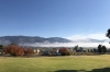 Fog hanging over the valley at Corryong VIC