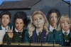 'Derry Girls' tribute, Derry NI