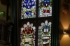 Magnificent stained glass inside the Guildhall, Derry NI