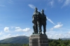 The Commandos memorial (WWII), Spean Bridge near Fort William GB-SCO