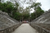 The Ball Court in the Coba Group. Ancient Ruins of Coba