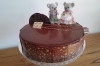 The Sunday wedding cake with Sylvania koalas