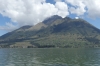 Cerro Imbabura from San Pablo Lake at Hosteria Puertlago, near Otavalo EC
