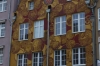 Painted house in Gdańsk PL