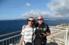 Bruce & Thea with Spain in the background, Gibraltar