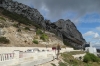 The rock from Catalanya Bay, Gibraltar