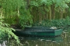 Boats on the lily pond, Monet's garden, Giverny FR