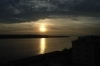 Mighty Volga River at sunset, Kostrama RU