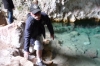 Orakei Korako cave and thermal park, on Lake Ohakuri near Taupo NZ