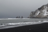 Reynisdrangar stacks from Vik Beach Reynisdrangar stacks from Vik Beach