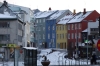 Colourful houses in Reykjavik IS