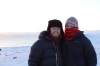 Evan & Steph at the Tectonic Plate & Geyser Thingvellir, IS
