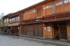 Houses in the Nishi Chaya District (Geisha area), Kanazawa, Japan