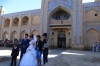 Brides & Grooms in front of the Islom-Hoja Medressa, Khiva UZ