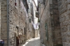 Narrow streets in the walled city of Kotor