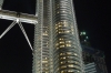 Petronas Twin Towers at night, Kuala Lumpur MY