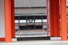 Shishinden (throne room) from the Jomeimon Gate, Kyoto Imperial Palace, Japan