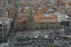 Demonstration in St Francis Square from Hotel Presidente, La Paz BO