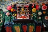Yak Butter artwork at Labrang Monastery, Xaihe, Tibet