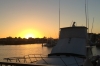 Long Beach marina at sunset