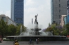 Fountain in Paseo de la Reforma, Mexico City
