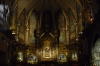 Inside the church at Montserrat, with visitors to the Black Madonna