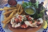 Crab Sandwich at Sag Harbour, Long Island, New York State