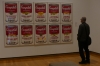 Bruce admring the Andy Warhole Soup Cans at Johnson Museum of Art, Cornell University, Ithaca NY
